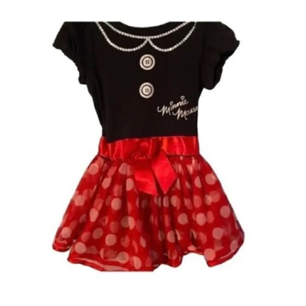 Disney Halloween baby girls Minnie, mouse tutu onesie costume, 9/12 months